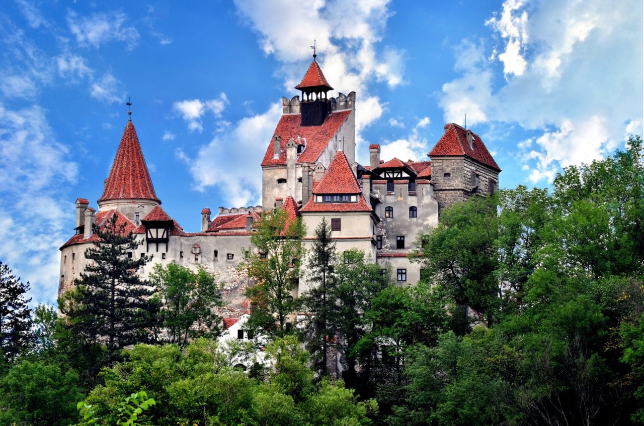 Bran Castle from Transylvania, Romania, seen in escorted tours in Romania