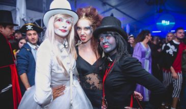 Dracula's Castle Halloween party